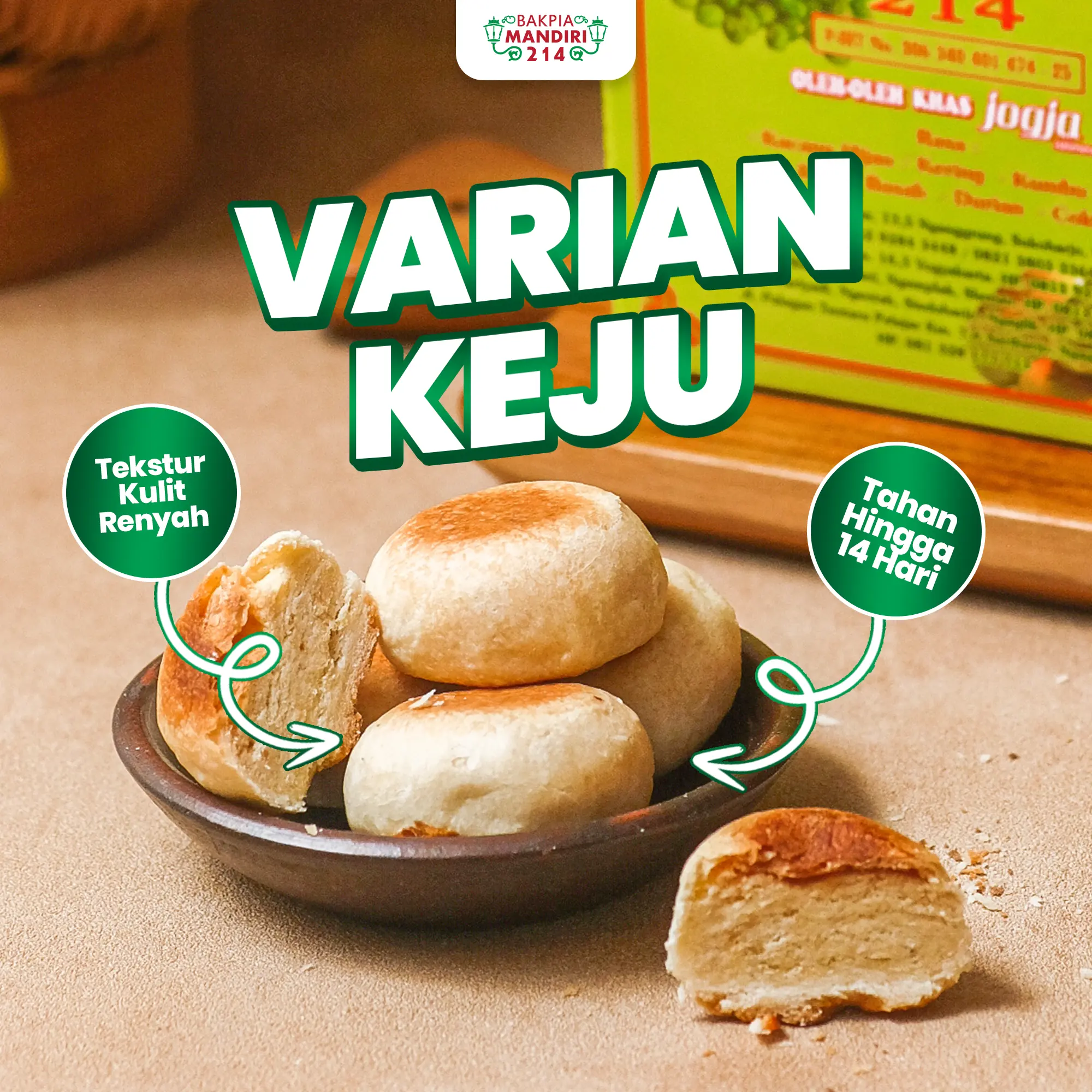 Bakpia Keju produk image