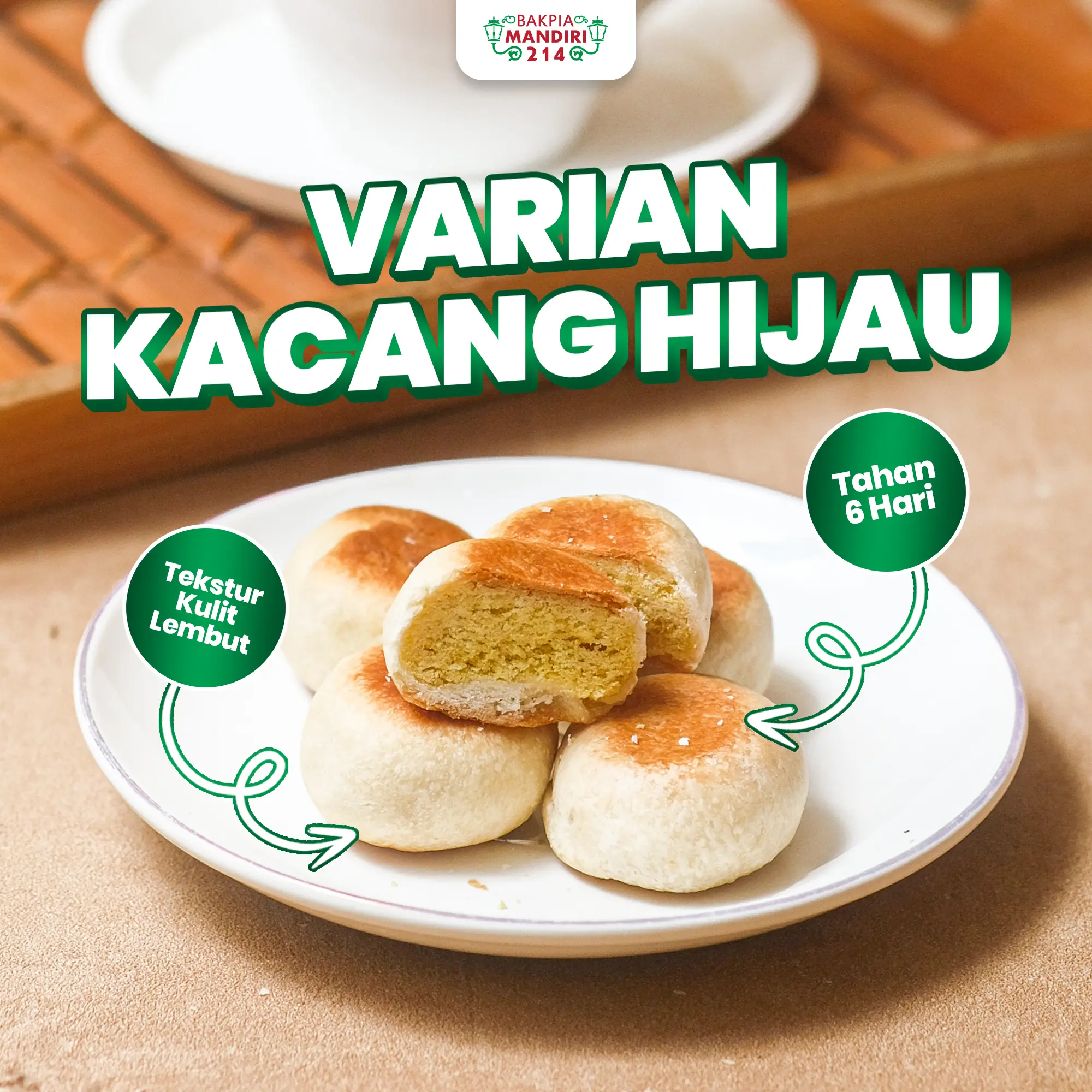 Bakpia Kacang Hijau produk image